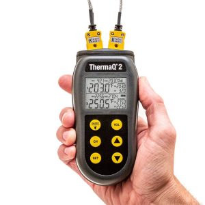 ThermaQ? 2 Thermocouple Alarm Thermometer